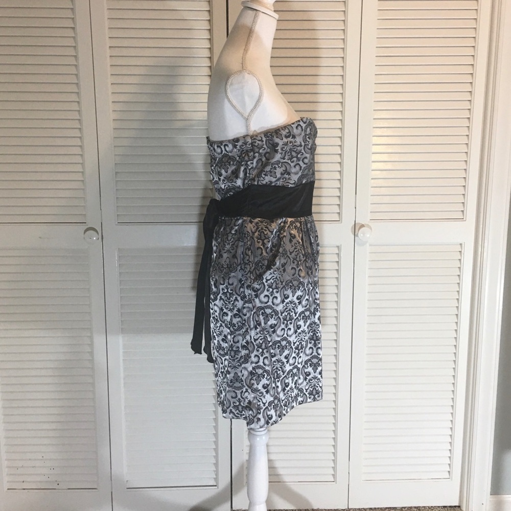 Speechless Grey Semi-Formal Dress Size 13 - Picture 3 of 6